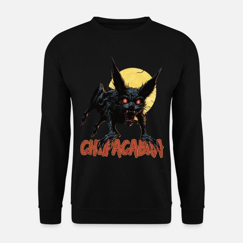 Mythisches Monster – Kryptisches Monster - Unisex Pullover - Schwarz