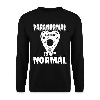 Ghost Hunter Creepy Adventure, Paranormal - Sweat-shirt Unisexe - noir - Devant - Alina (178cm) & Michal (187cm)