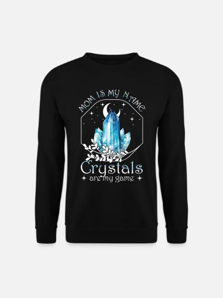 Grappige Edelsteen Chakra Healer Spiritueel - Uniseks sweater - zwart