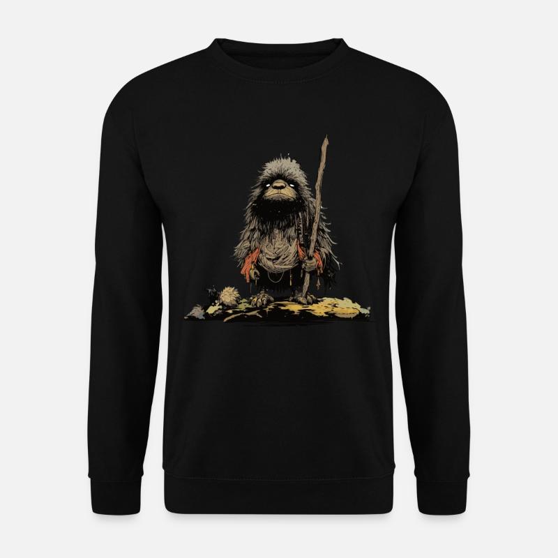 Mythisches Monster - Kryptides Monster - Funny - Unisex Pullover - Schwarz