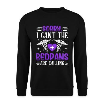 Désolé, je peux - STNA State Tested - Sweat-shirt Unisexe - noir - Devant - Alina (178cm) & Michal (187cm)