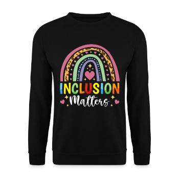 Parapro Assistante Enseignante Paraprofessionnelle - Sweat-shirt Unisexe - noir - Devant - Alina (178cm) & Michal (187cm)