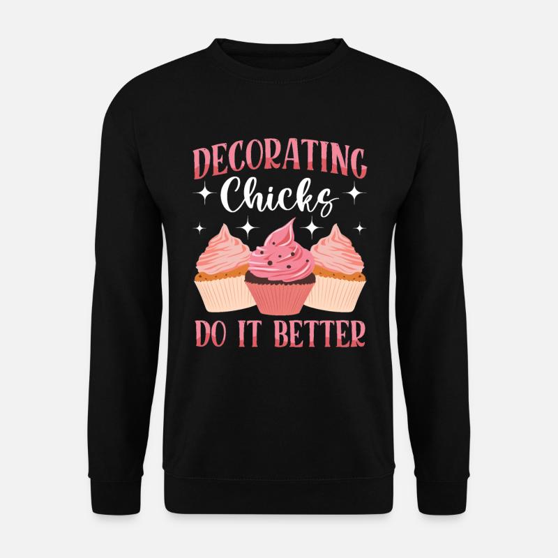 Cupcake Artist Baking - Unisex Sweatshirt - black
