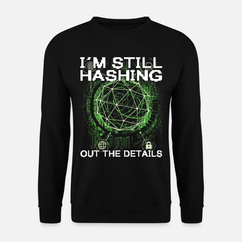 Ethical Hacking Analyst Ethical - Unisex Sweatshirt - black