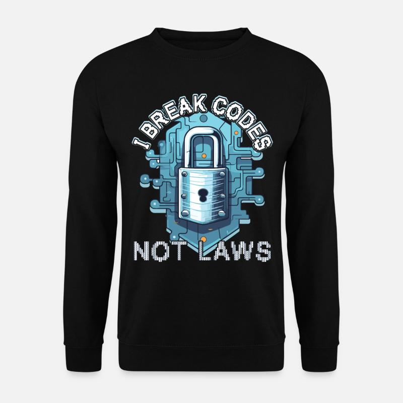 Ethical Hacking Analyst Ethical - Unisex Sweatshirt - black