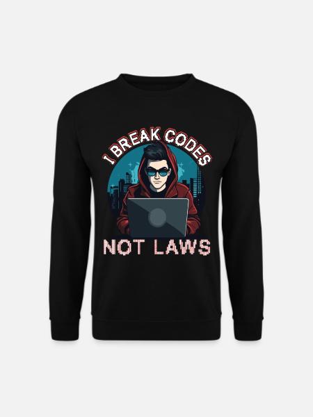 Ethical Hacking Analyst Ethical - Unisex Sweatshirt - black