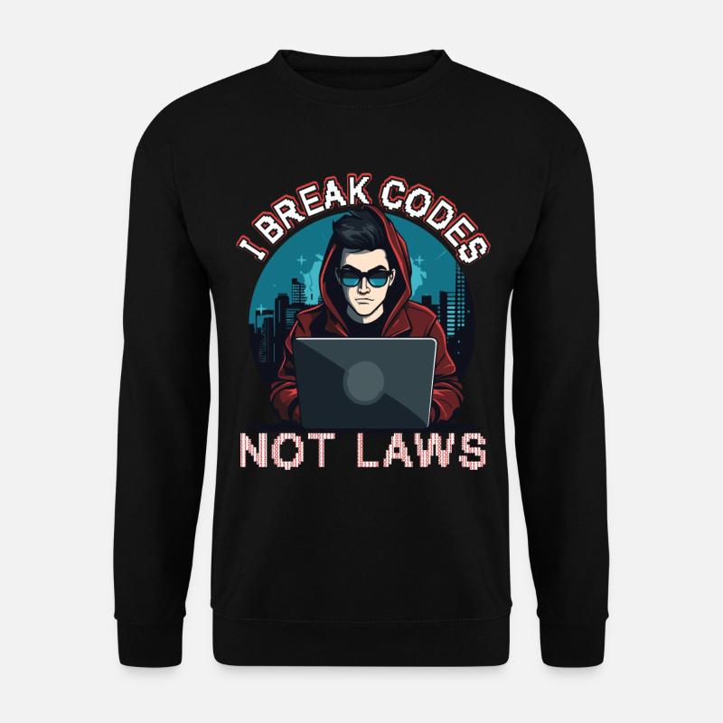 Ethical Hacking Analyst Ethical - Unisex Sweatshirt - black