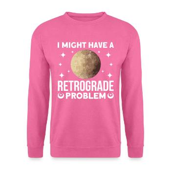 Rückläufige Planeten Merkur Rückläufig - Unisex Pullover - Pink - Vorne