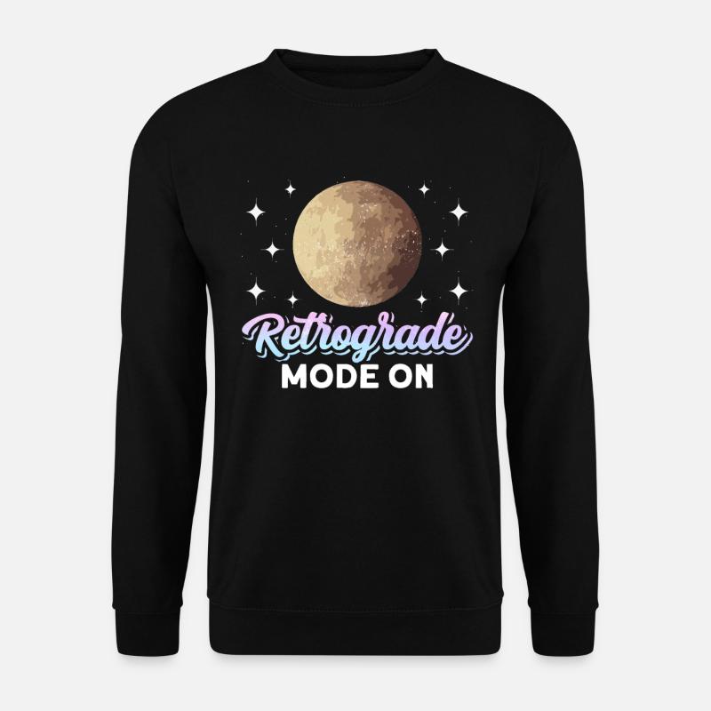 Planètes rétrogrades Mercure rétrograde - Sweat-shirt Unisexe - noir