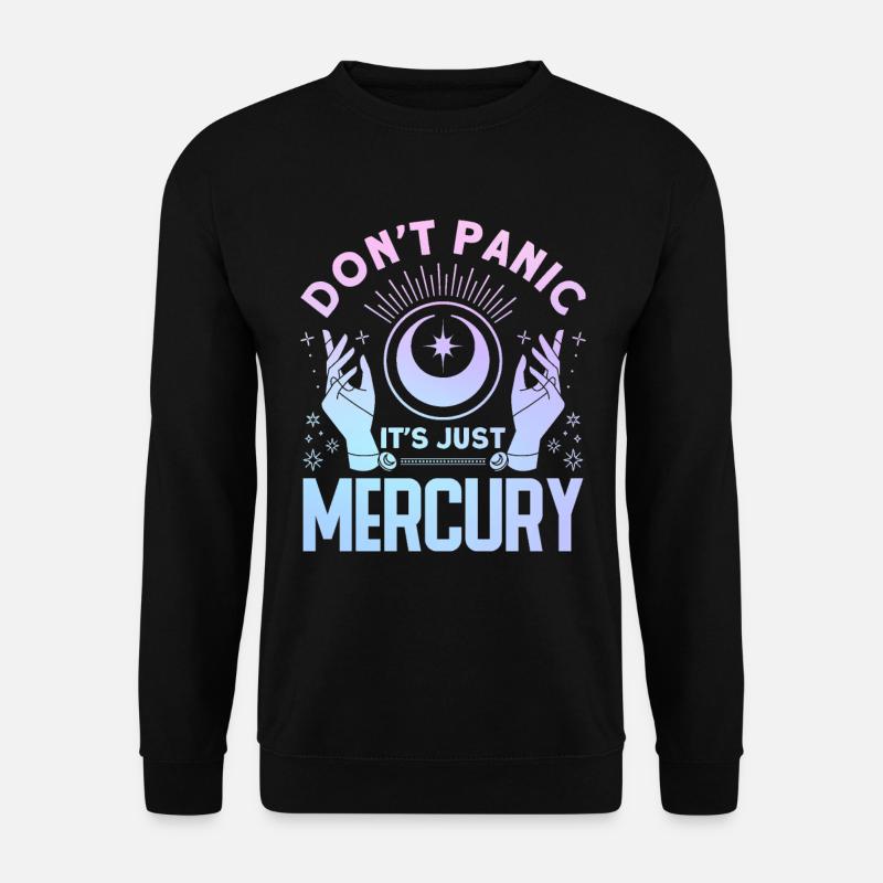 Planètes rétrogrades Mercure rétrograde - Sweat-shirt Unisexe - noir