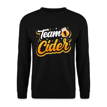 Crawled Pub Crawl Alcohol Drinking - Unisex Pullover - Schwarz - Vorne - Alina (178cm) & Michal (187cm)