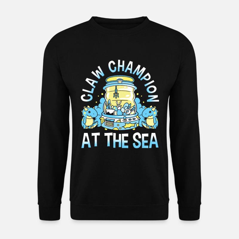 Claw Game Funny Claw Machine - Unisex Sweatshirt - black