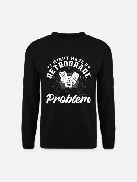 Retrograde planets Mercury retrograde - Unisex Sweatshirt - black