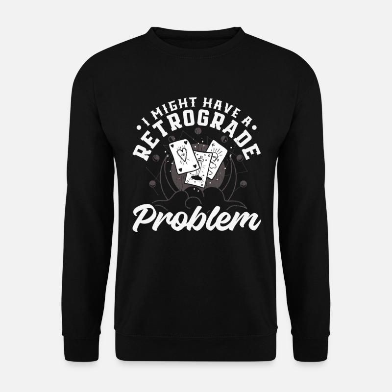 Retrograde planets Mercury retrograde - Unisex Sweatshirt - black