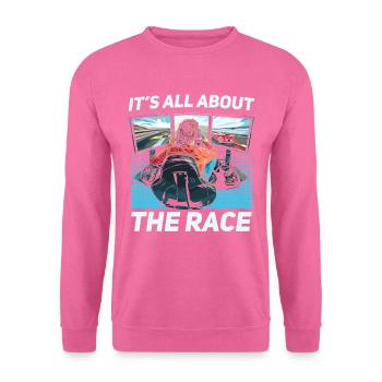 Simulator Cockpit Esports Sim Racing - Unisex Pullover - Pink - Vorne