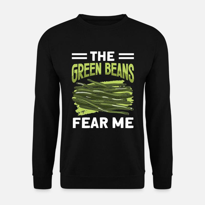 Thanksgiving-auflauf mit Grünen Bohnen - Unisex Pullover - Schwarz