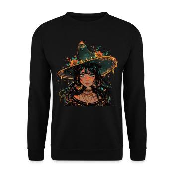 Mexikanische Fiesta Cinco De Mayo - Unisex Pullover - Schwarz - Vorne - Alina (178cm) & Michal (187cm)