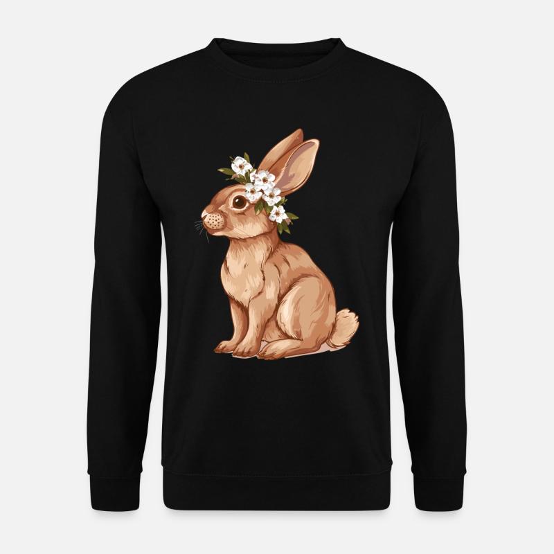 Easter Eostre Pagan Spring - Unisex Sweatshirt - black