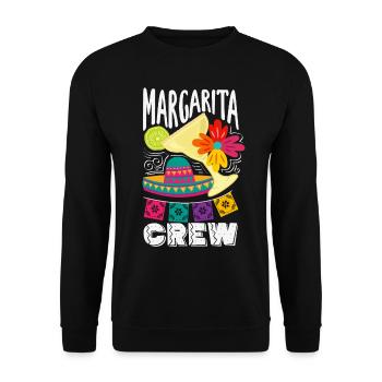 Mexikanische Fiesta Cinco De Mayo - Unisex Pullover - Schwarz - Vorne - Alina (178cm) & Michal (187cm)