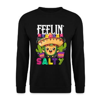 Fiesta mexicaine Cinco De Mayo - Sweat-shirt Unisexe - noir - Devant - Alina (178cm) & Michal (187cm)