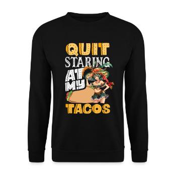 Mexikanische Fiesta Cinco De Mayo - Unisex Pullover - Schwarz - Vorne - Alina (178cm) & Michal (187cm)
