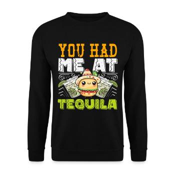 Mexikanische Fiesta Cinco De Mayo - Unisex Pullover - Schwarz - Vorne - Alina (178cm) & Michal (187cm)