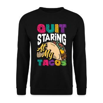 Mexikanische Fiesta Cinco De Mayo - Unisex Pullover - Schwarz - Vorne - Alina (178cm) & Michal (187cm)