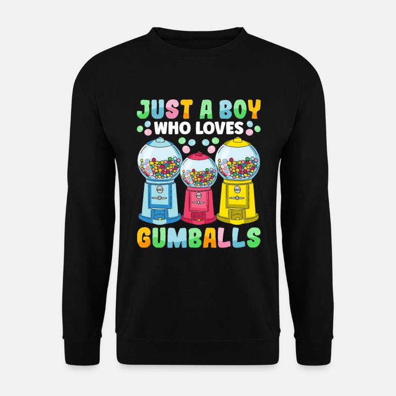 Machine à chewing-gum drôle - Sweat-shirt Unisexe - noir