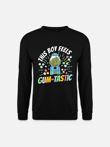 Funny chewing gum machine - Unisex Sweatshirt - black