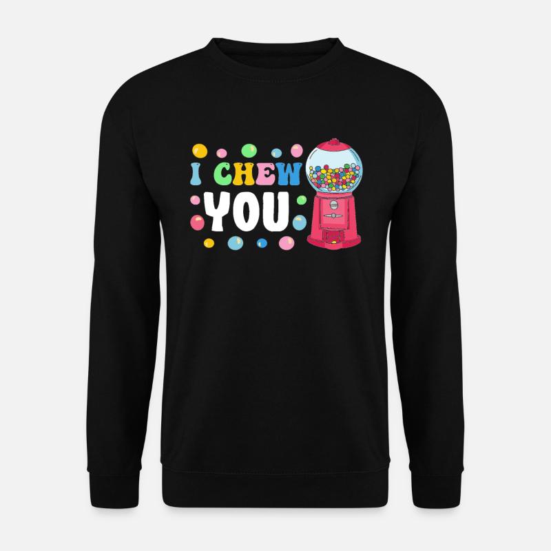 Machine à chewing-gum drôle - Sweat-shirt Unisexe - noir
