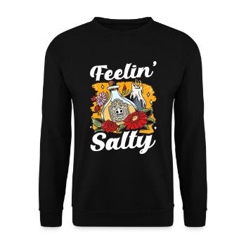 Mexikanische Fiesta Cinco De Mayo - Unisex Pullover - Schwarz - Vorne - Alina (178cm) & Michal (187cm)