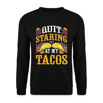 Mexikanische Fiesta Cinco De Mayo - Unisex Pullover - Schwarz - Vorne - Alina (178cm) & Michal (187cm)