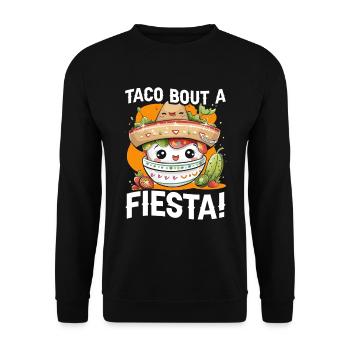 Fiesta mexicaine Cinco De Mayo - Sweat-shirt Unisexe - noir - Devant - Alina (178cm) & Michal (187cm)