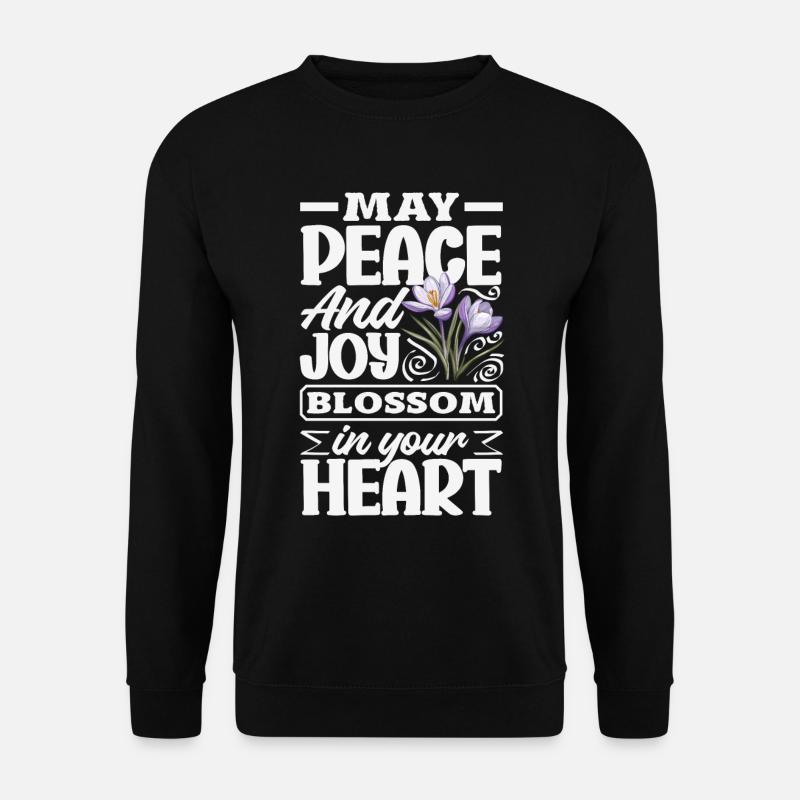 Easter Eostre Pagan Spring - Unisex Sweatshirt - black