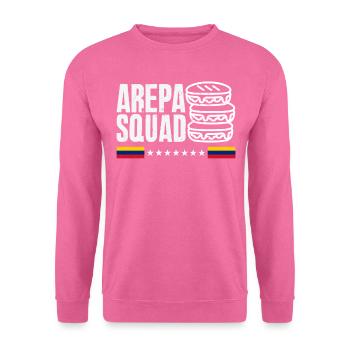 Arepas Kolumbianisch Venezoela Essen - Unisex Pullover - Pink - Vorne