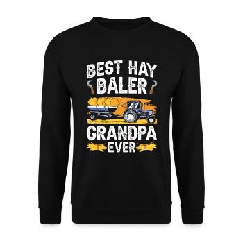Arepas Colombian Venezuela Food - Unisex Sweatshirt - black - Front - Alina (178cm) & Michal (187cm)