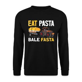 Arepas Kolumbianisch Venezoela Essen - Unisex Pullover - Schwarz - Vorne - Alina (178cm) & Michal (187cm)