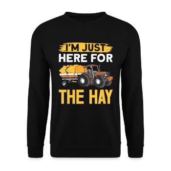 Arepas Colombian Venezuela Food - Unisex Sweatshirt - black - Front - Alina (178cm) & Michal (187cm)