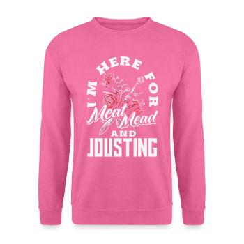 Festival de l’épée médiévale - Sweat-shirt Unisexe - rose - Devant