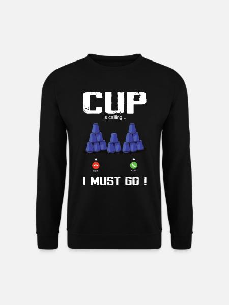 Stacking Cups Speed Stacker - Unisex Sweatshirt - black