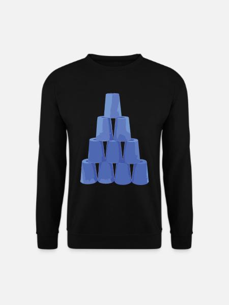 Stacking Cups Speed Stacker - Unisex Sweatshirt - black