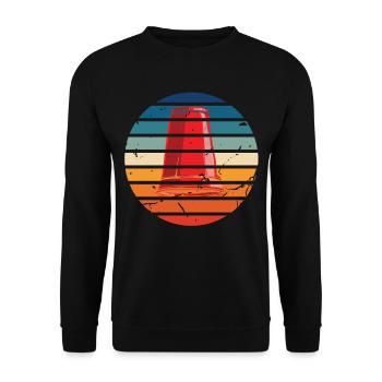 Empilage de gobelets Speed Stacker - Sweat-shirt Unisexe - noir - Devant - Alina (178cm) & Michal (187cm)