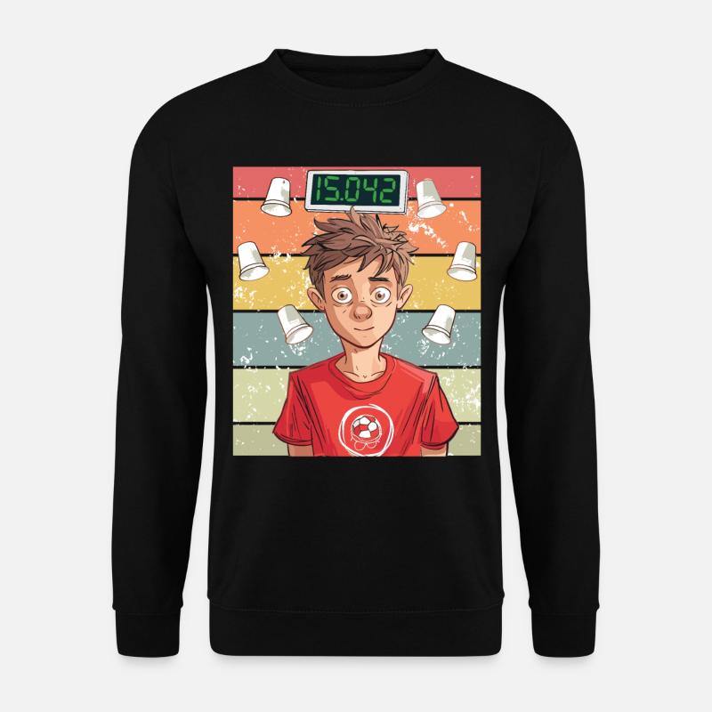 Empilage de gobelets Speed Stacker - Sweat-shirt Unisexe - noir