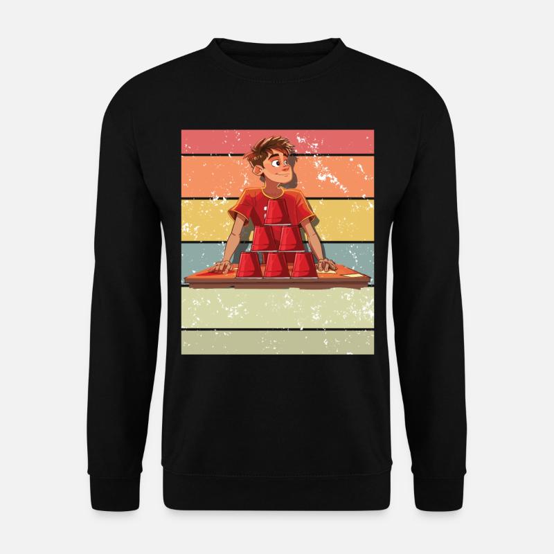 Empilage de gobelets Speed Stacker - Sweat-shirt Unisexe - noir