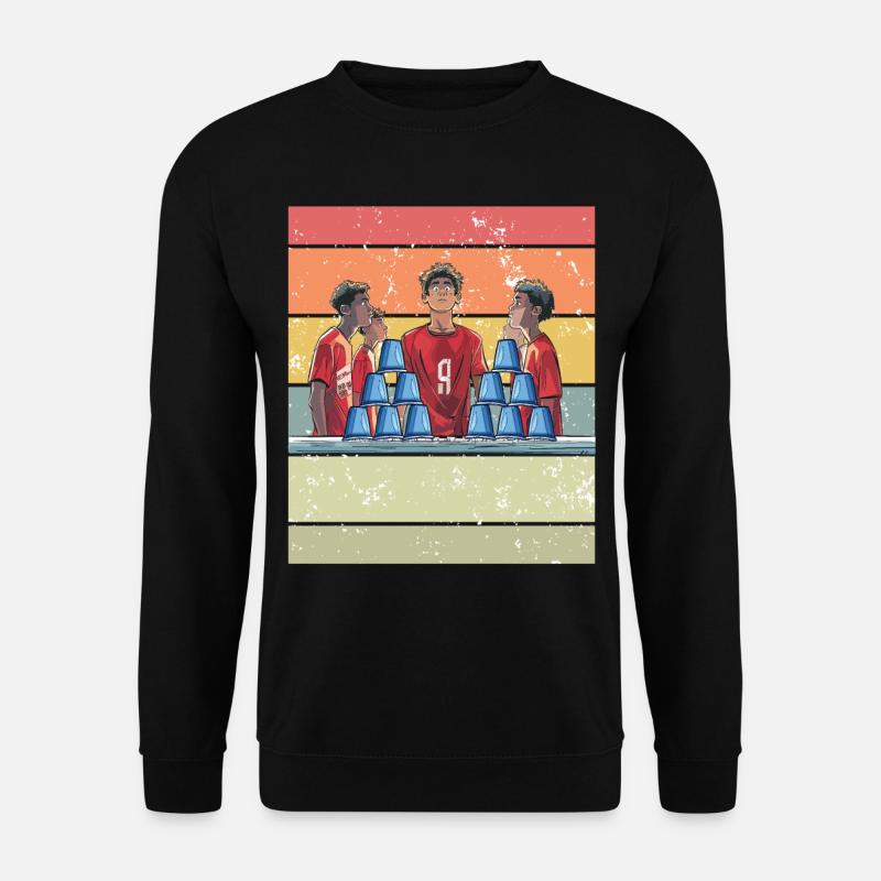 Empilage de gobelets Speed Stacker - Sweat-shirt Unisexe - noir