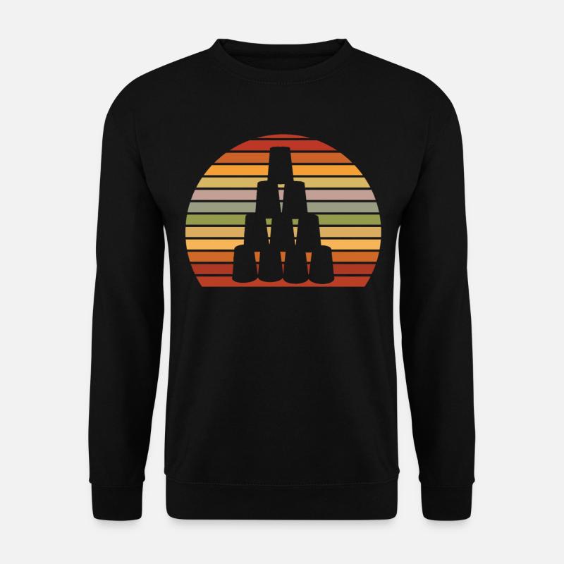 Stacking Cups Speed Stacker - Unisex Sweatshirt - black