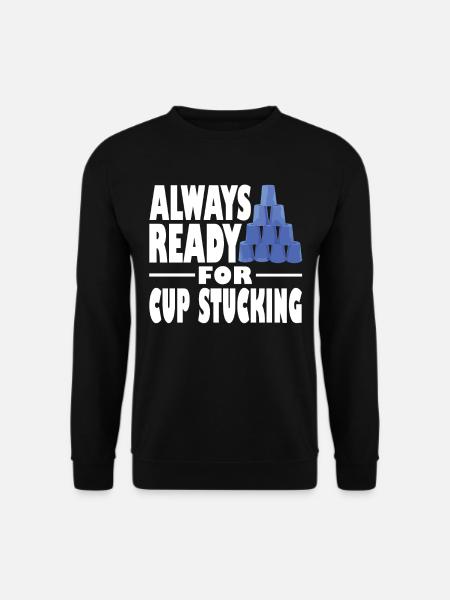 Stacking Cups Speed Stacker - Unisex Sweatshirt - black