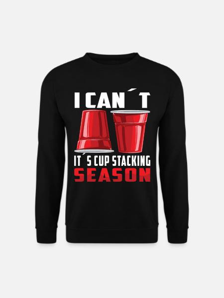 Stacking Cups Speed Stacker - Unisex Sweatshirt - black