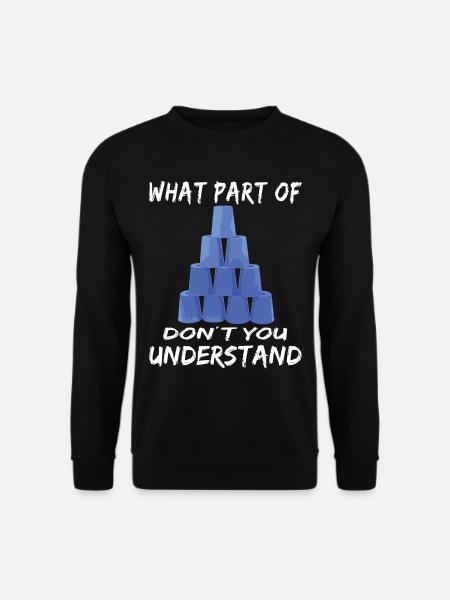 Stacking Cups Speed Stacker - Unisex Sweatshirt - black
