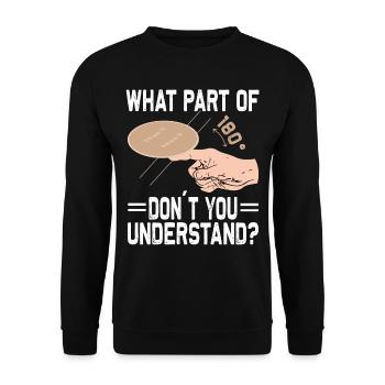 Bierdeckel Umdrehen Spiel Bier - Unisex Pullover - Schwarz - Vorne - Alina (178cm) & Michal (187cm)